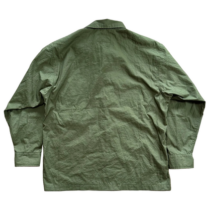 Canyon Shirt Jacket -Military Green Typewriter