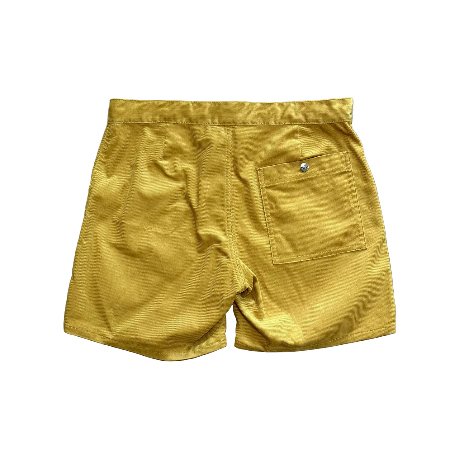 SS27 - Local Shorts-Mustard Corduroy