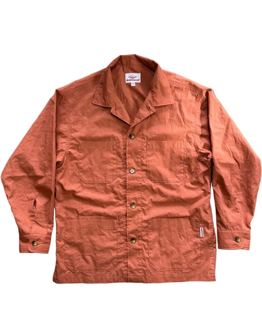 SS27 - Canyon Shirt Jacket -Nantucket Red Typewriter