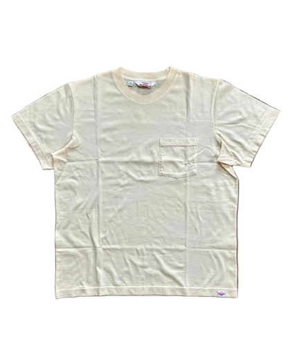 S/S Pocket Tee - Ecru