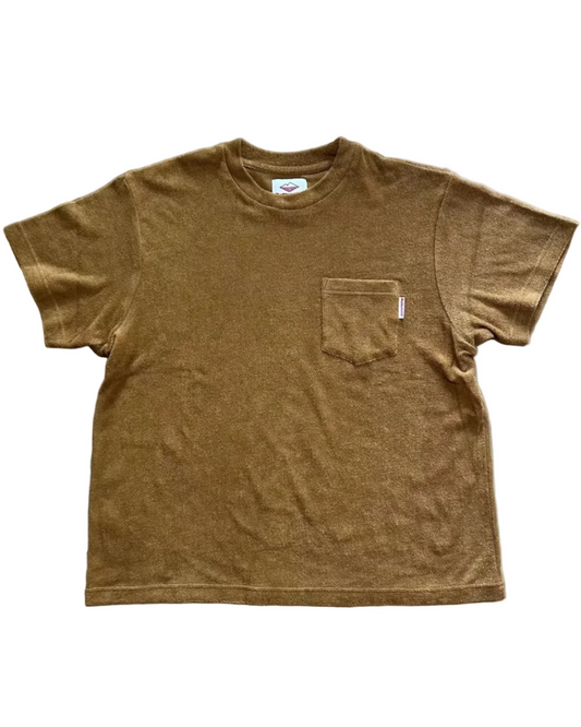 SS27 - Beach Tee-Brown Terry