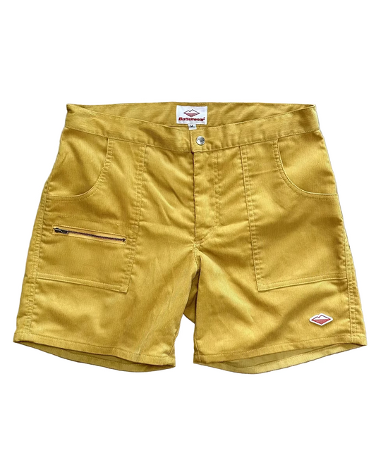 SS27 - Local Shorts-Mustard Corduroy