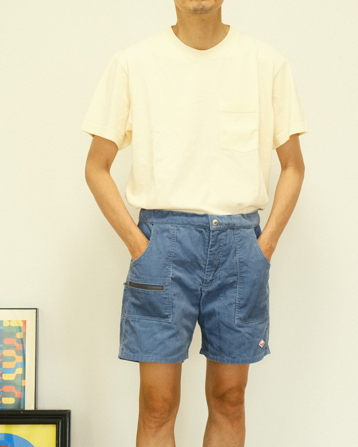S/S Pocket Tee - Ecru