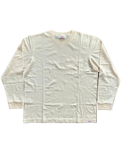 L/S Pocket Tee - Ecru