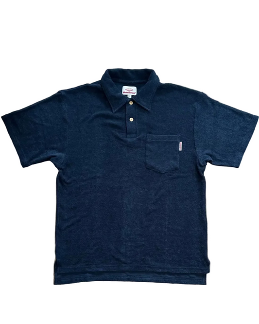 SS27 - Beach Polo-Navy Terry
