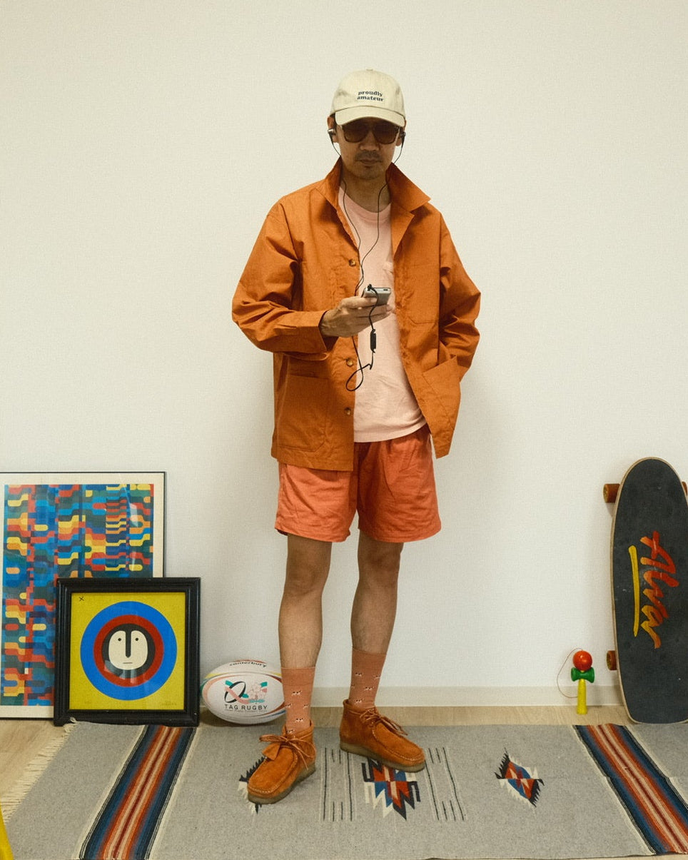 Canyon Shirt Jacket -Nantucket Red Typewriter