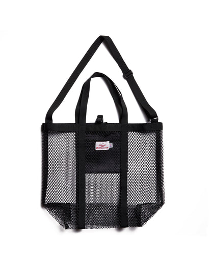 Mesh Tote / Black x Black