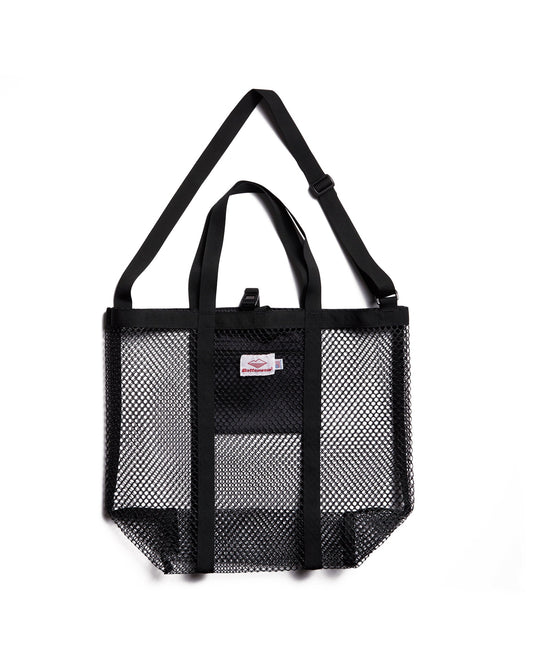 Mesh Tote / Black x Black