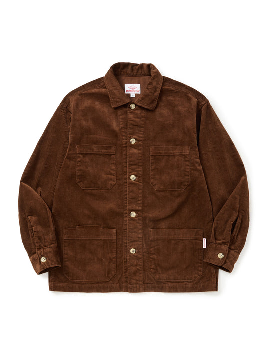Canyon Shirt Jacket / Brown Corduroy