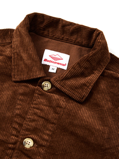 Canyon Shirt Jacket / Brown Corduroy