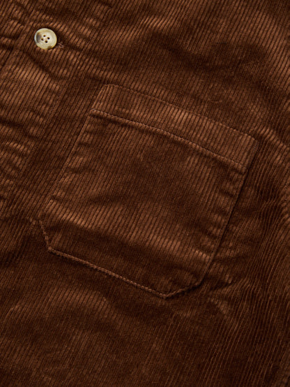 Canyon Shirt Jacket / Brown Corduroy