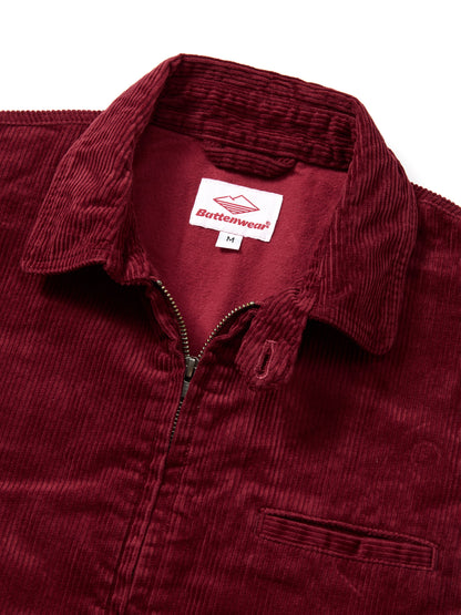 Wander Jacket (Lined) / Burgundy Corduroy