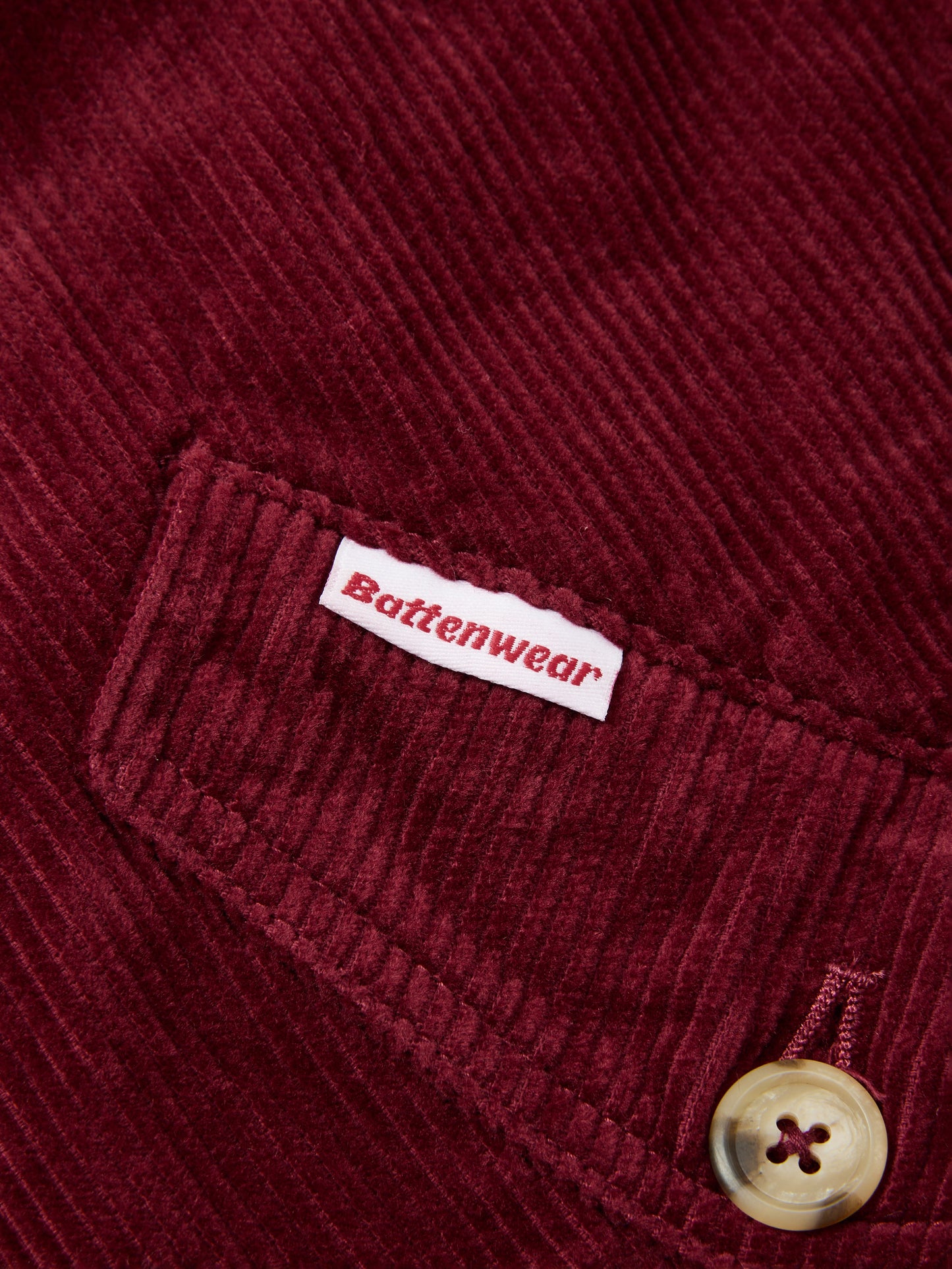 Wander Jacket (Lined) / Burgundy Corduroy
