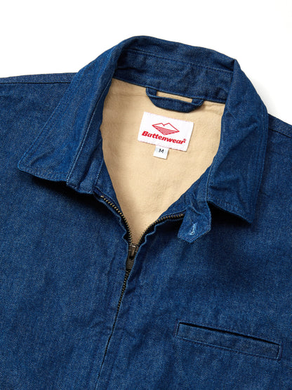 Wander Jacket (Lined) / Washed Indigo Denim