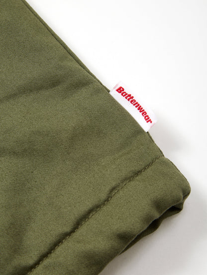 Beach Breaker (Lined) / Olive NYCO Back Sateen