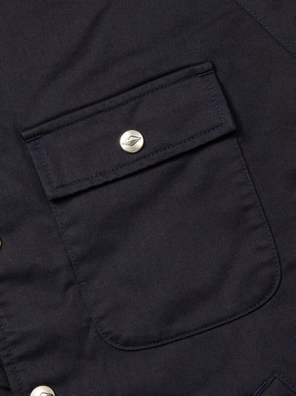 Beach Breaker (Lined) / Navy NYCO Back Sateen