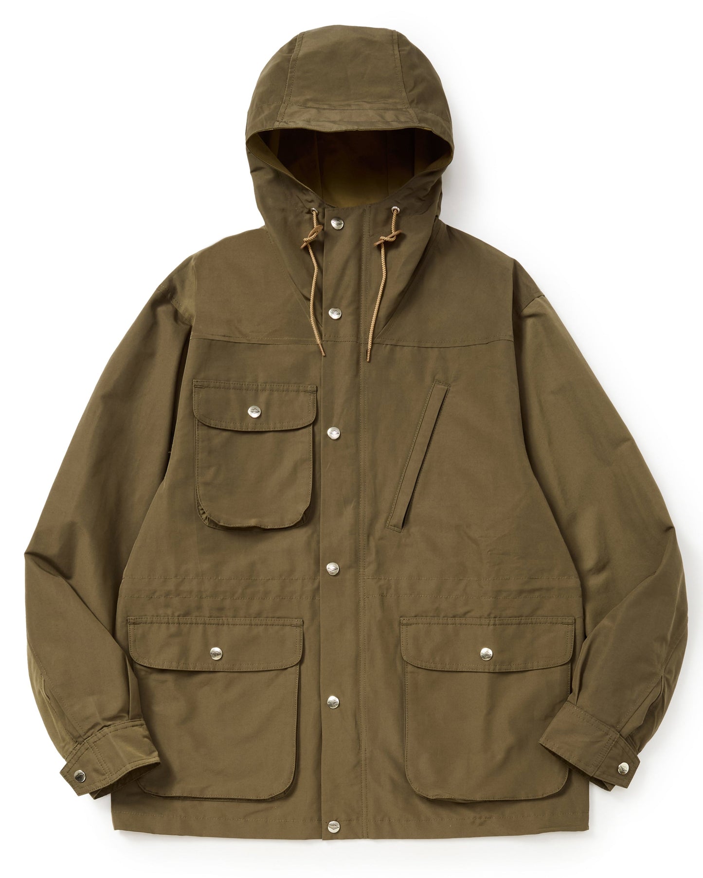Travel Shell Parka V.3 - Olive x Beige