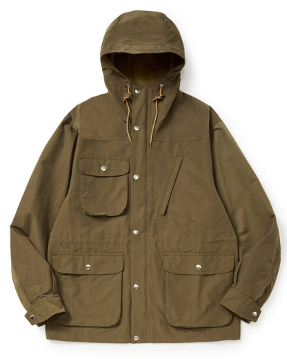 Travel Shell Parka V.3 - Olive x Beige