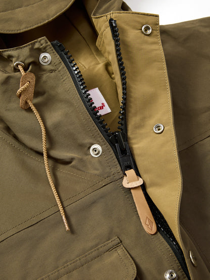 Travel Shell Parka V.3 / Olive x Beige