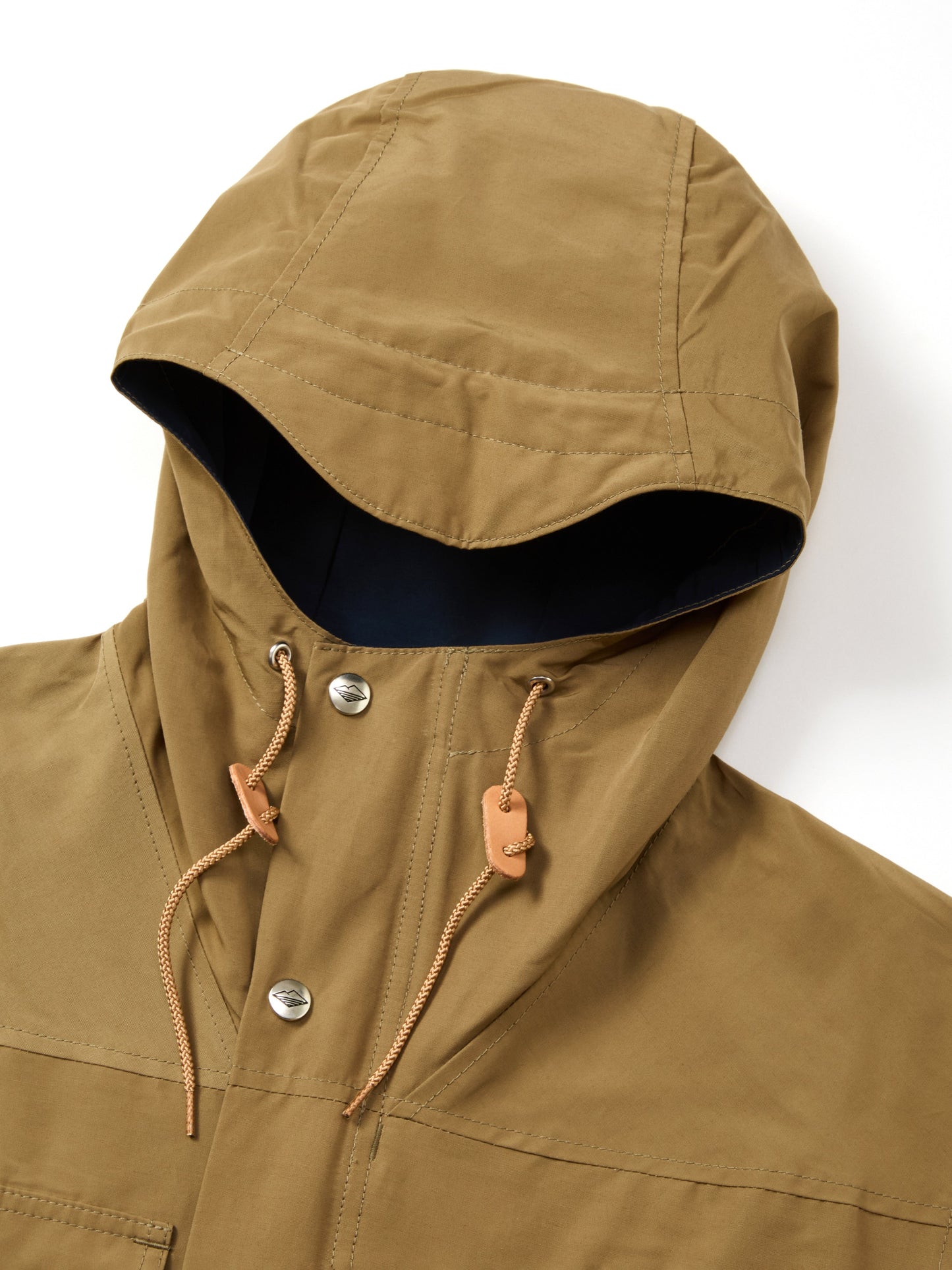 Travel Shell Parka V.3 / Beige x Navy