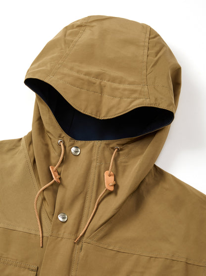 Travel Shell Parka V.3 / Beige x Navy