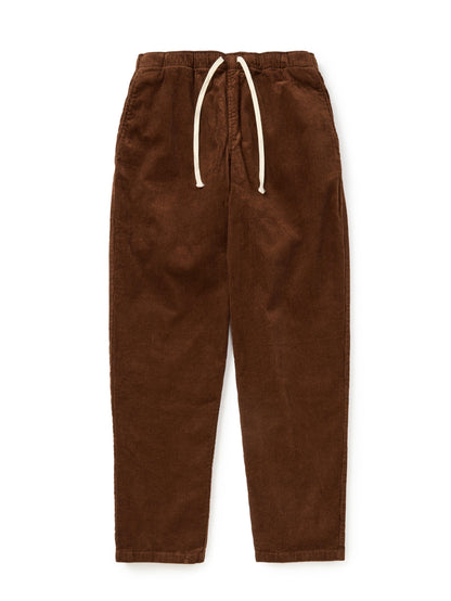 Active Lazy  Pants - Brown Corduroy