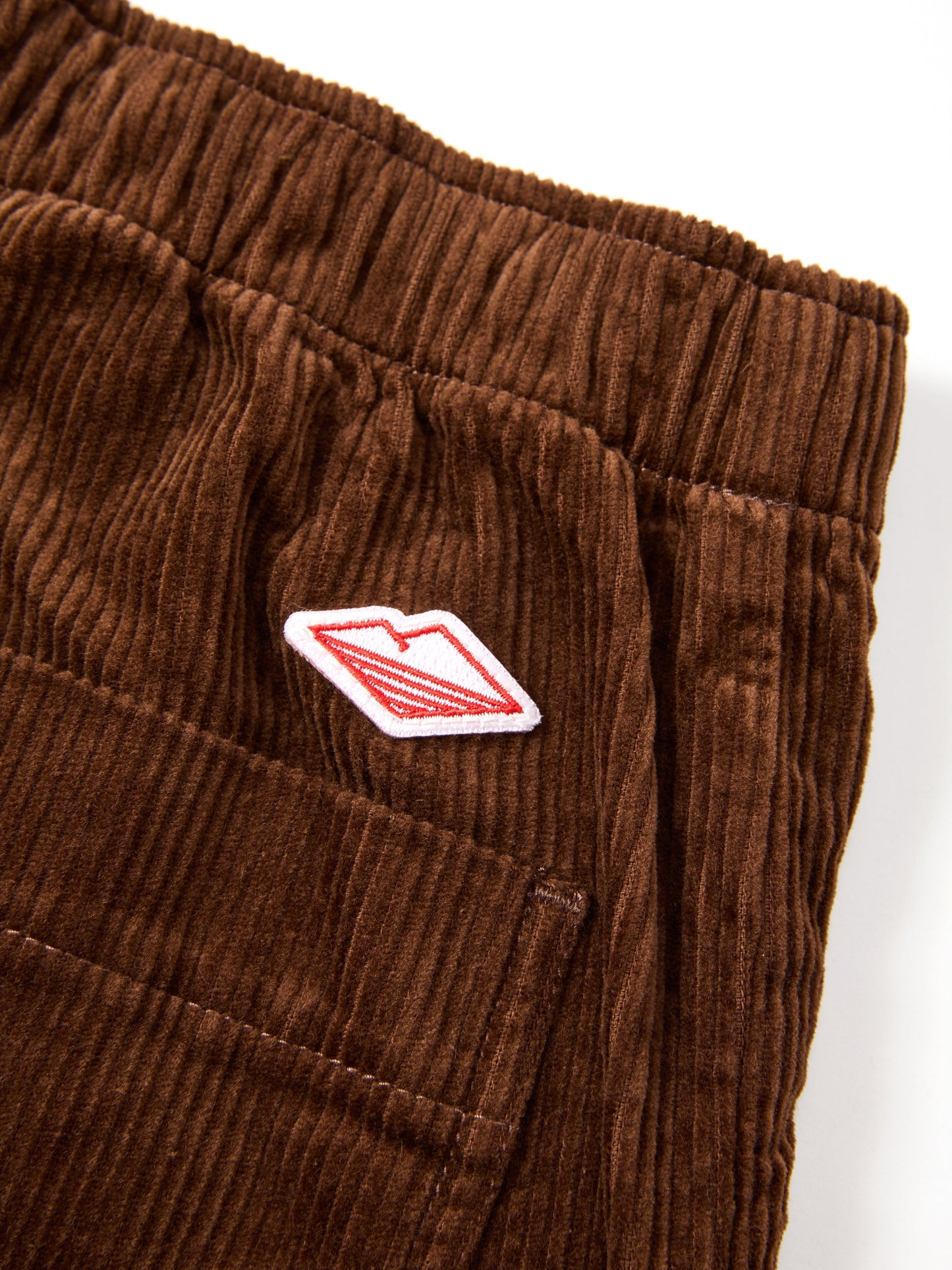Active Lazy  Pants - Brown Corduroy
