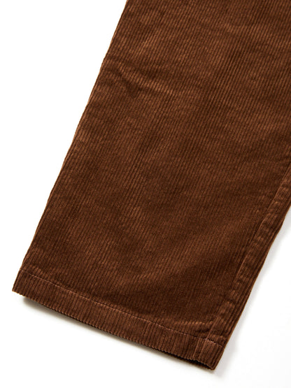 Active Lazy  Pants - Brown Corduroy