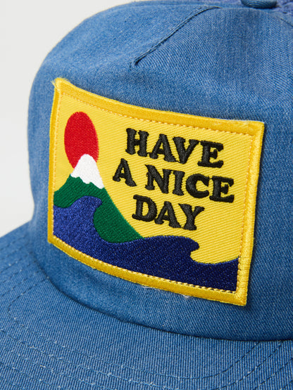 HAND Club Cap (Mesh Back) / Postal Blue