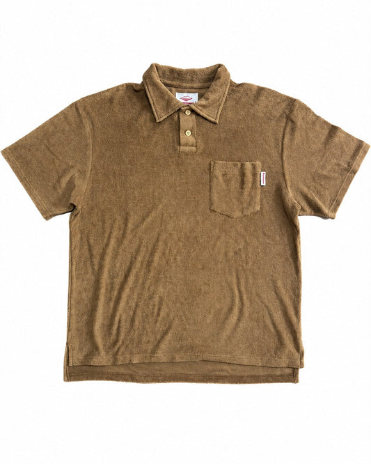 SS27 - Beach Polo-Brown Terry
