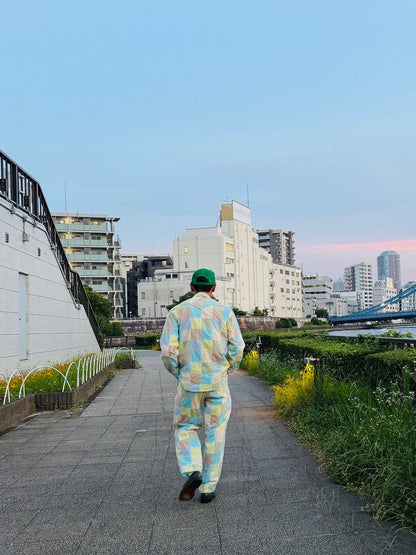 Active Lazy Pants - Patchwork