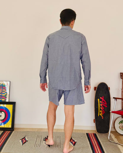 Eastern Shirt - Beige Chambray
