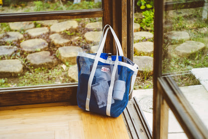 Mesh Tote / Black x Black