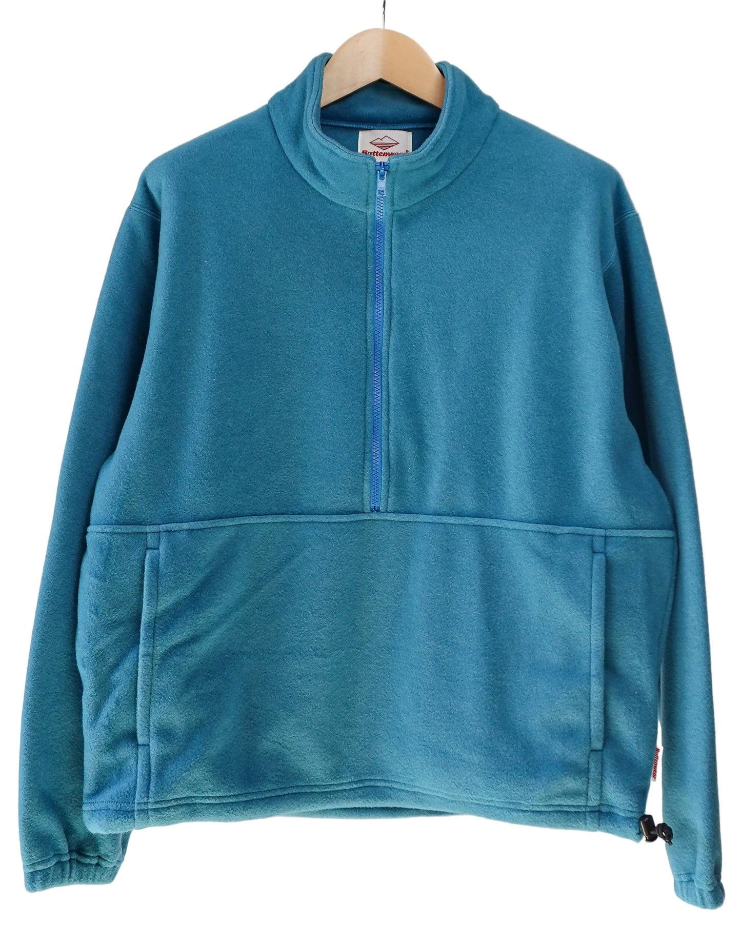 Pull-Over Fleece - Teal Blue