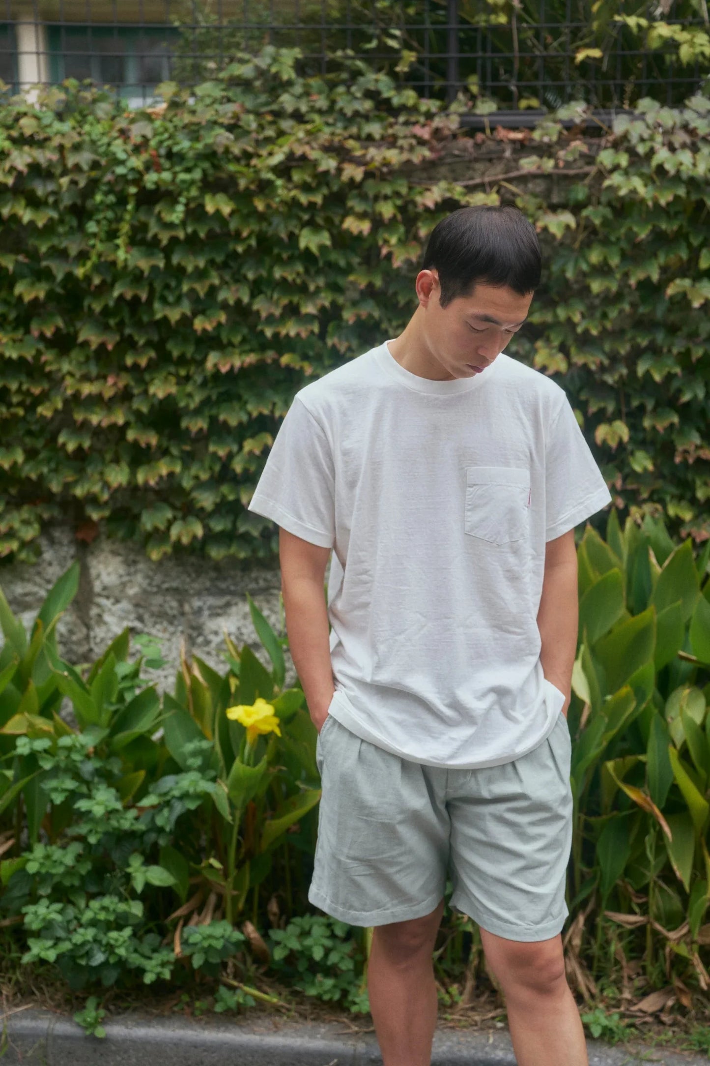 Pocket-On Tee - White