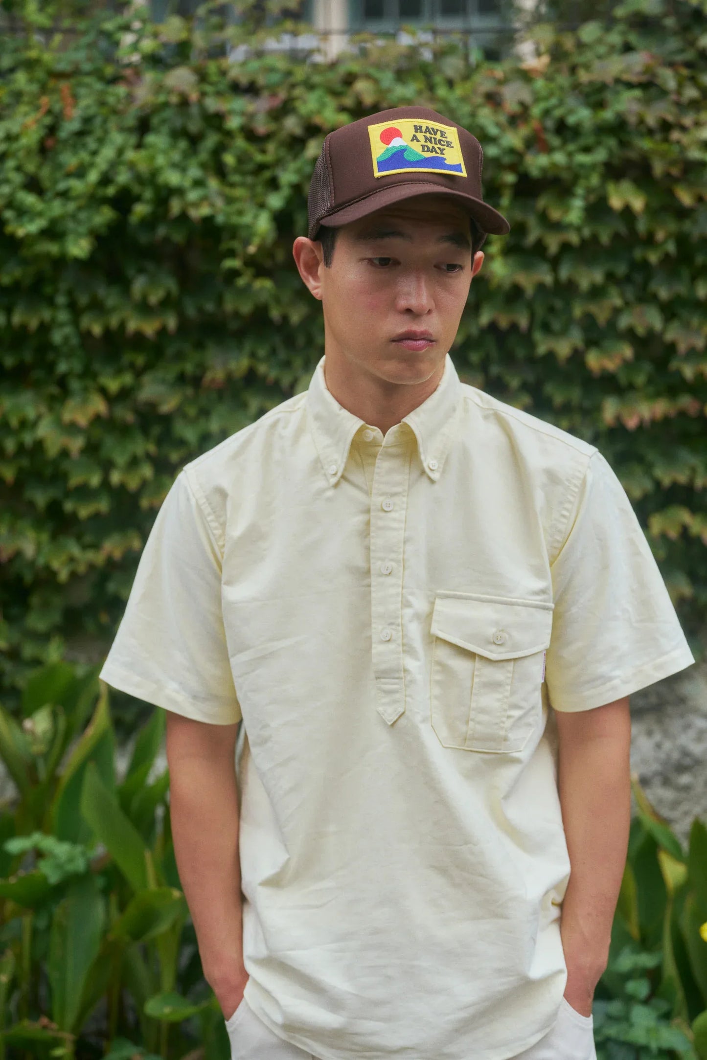 H.A.N.D. Trucker Hat - Navy