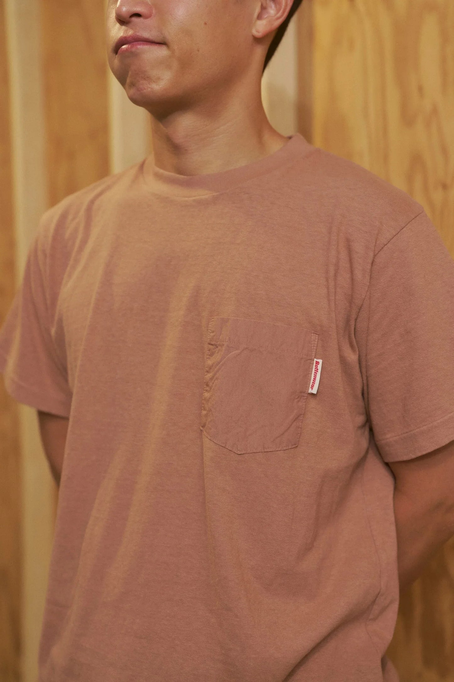 Pocket-On Tee - Mocha