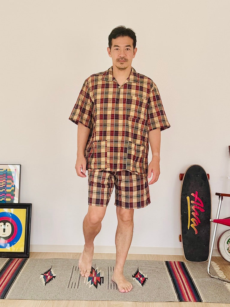 Topanga Pullover - Brown Plaid