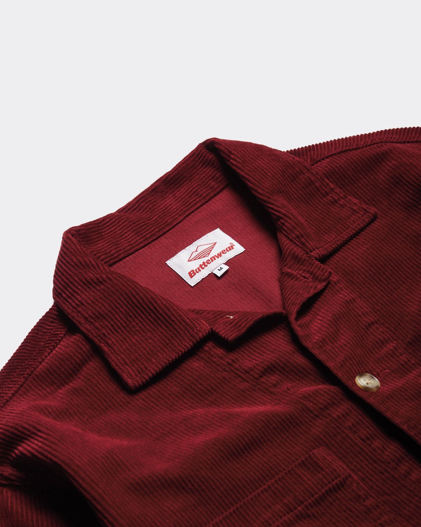 Canyon Shirt Jacket / Burgundy Corduroy
