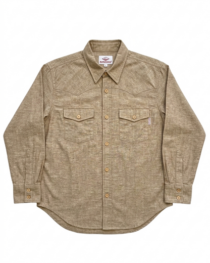 Eastern Shirt - Beige Chambray
