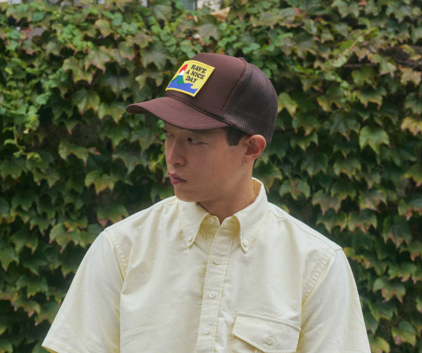 H.A.N.D. Trucker Hat - Brown