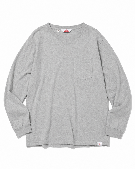 SS27 - L/S Pocket Tee - H Grey