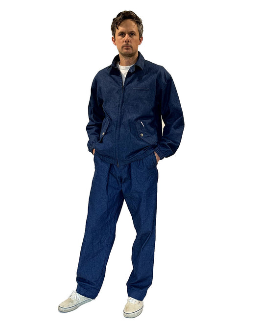 Wander Jacket (Lined) / Washed Indigo Denim