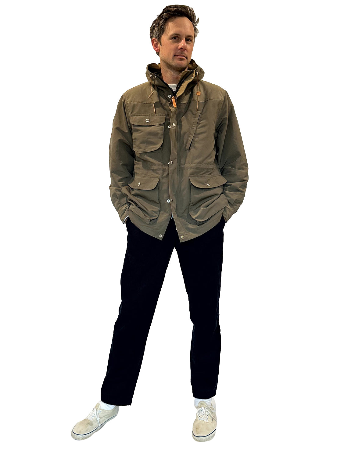 Travel Shell Parka V.3 / Olive x Beige