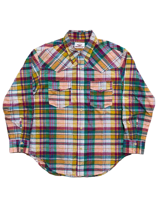 SS27 - Eastern Shirt - Pink Plaid