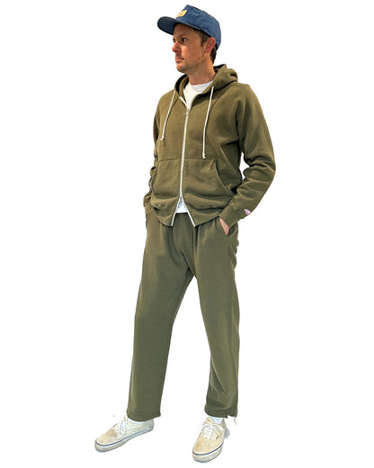 Zip Reach-Up Hoody V.2 / Olive