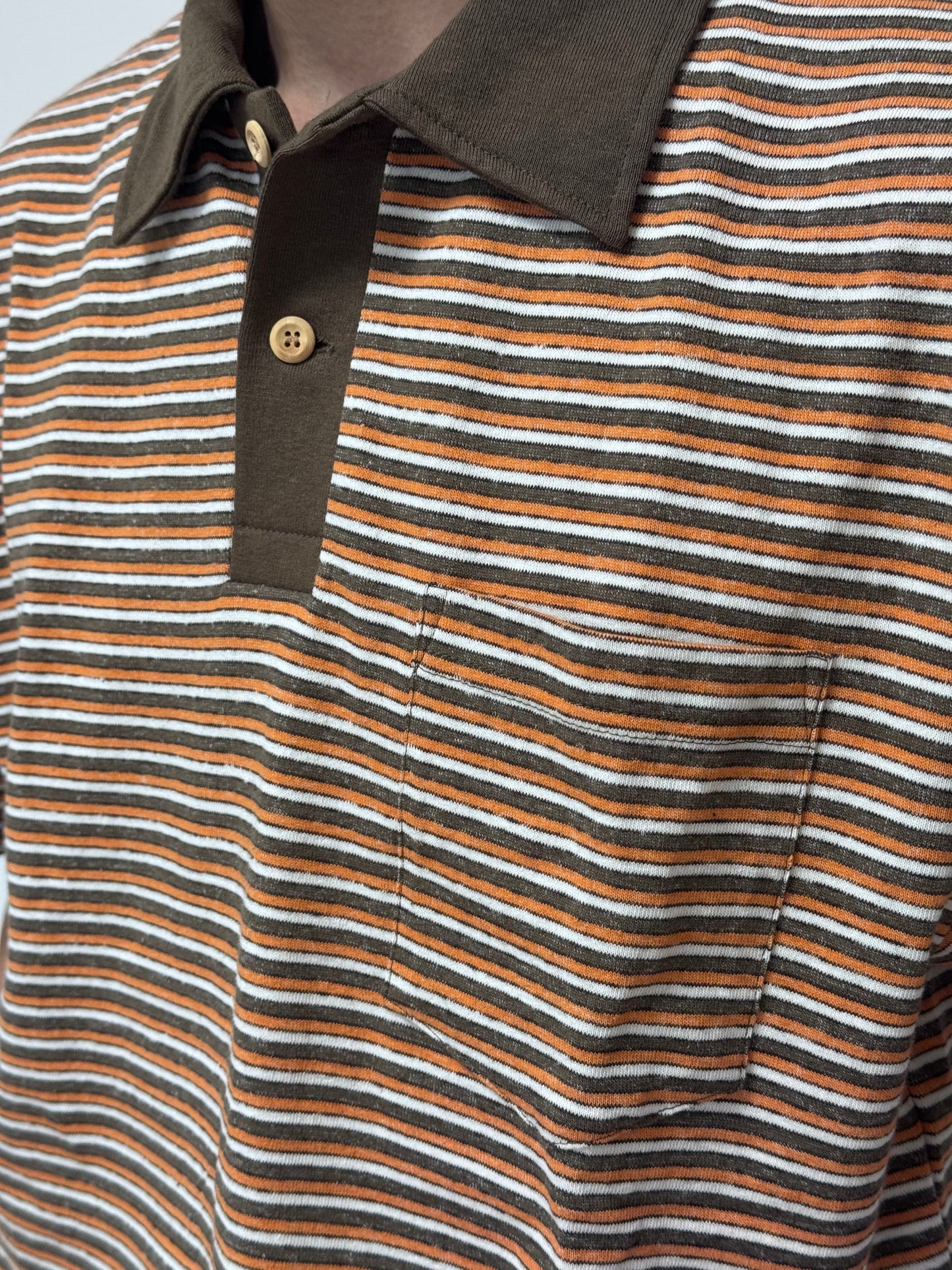 Beach Polo-Brown Terry