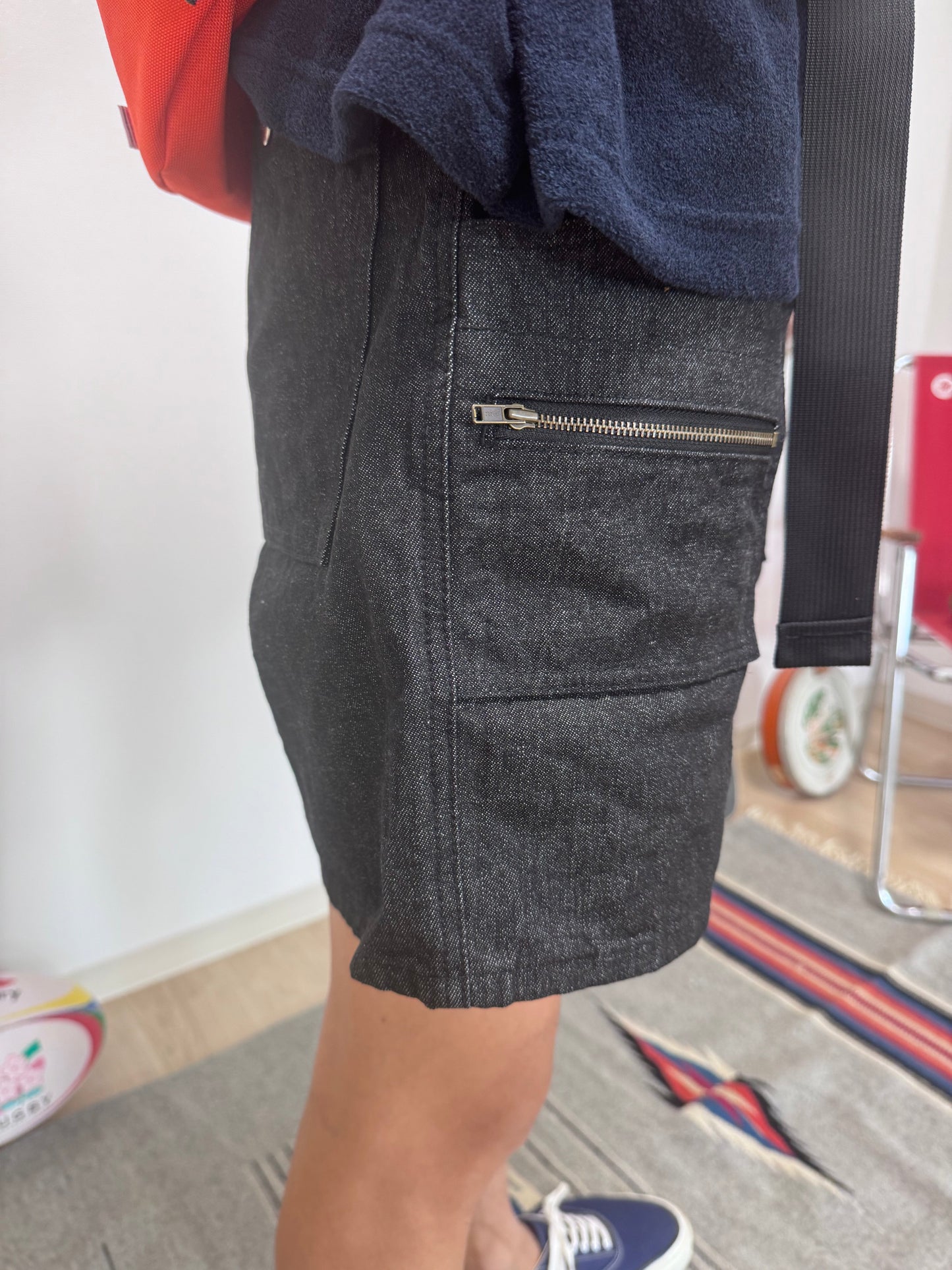 SS27 - Local Shorts-Black Denim