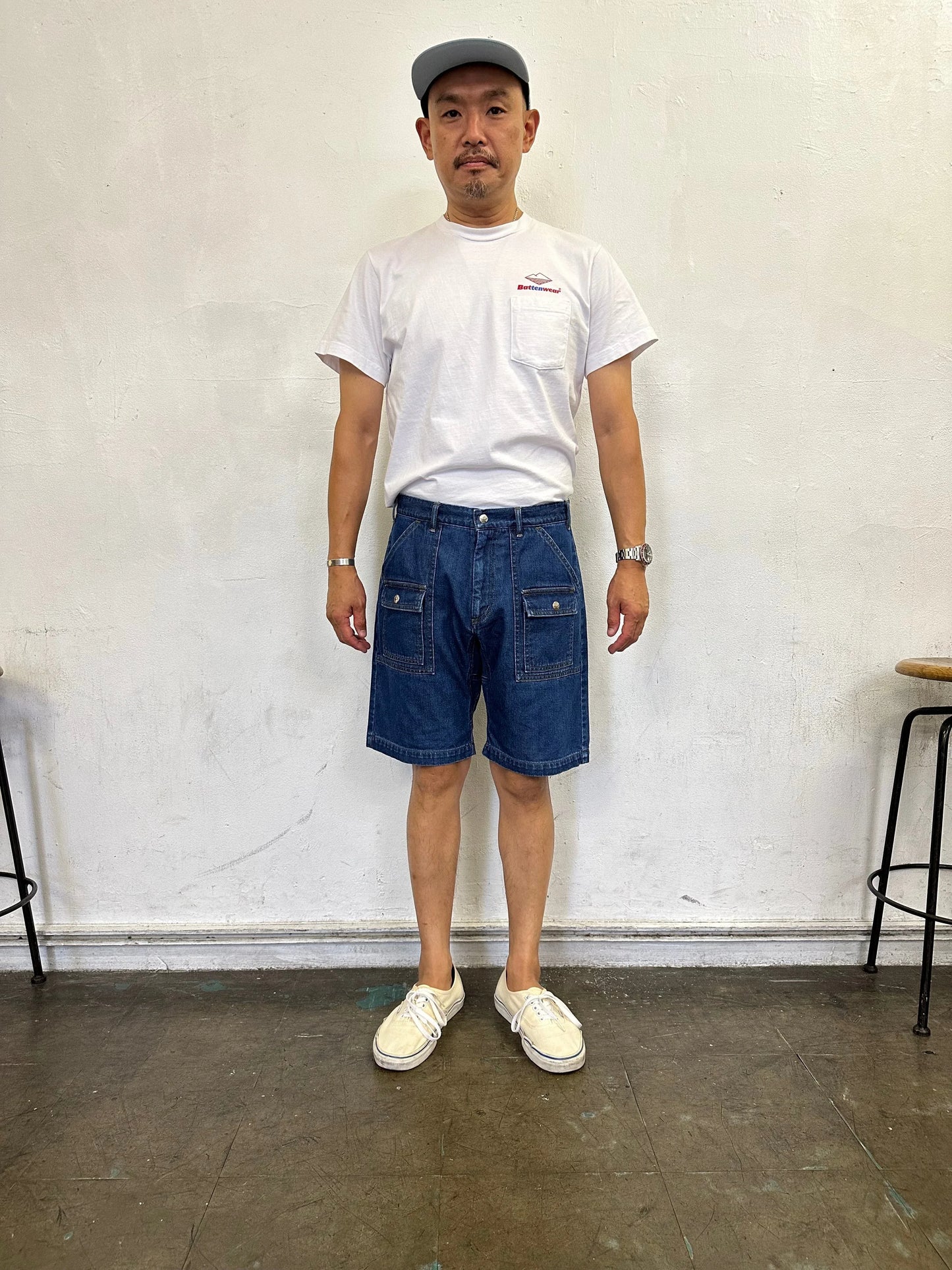 Trek Shorts / Indigo