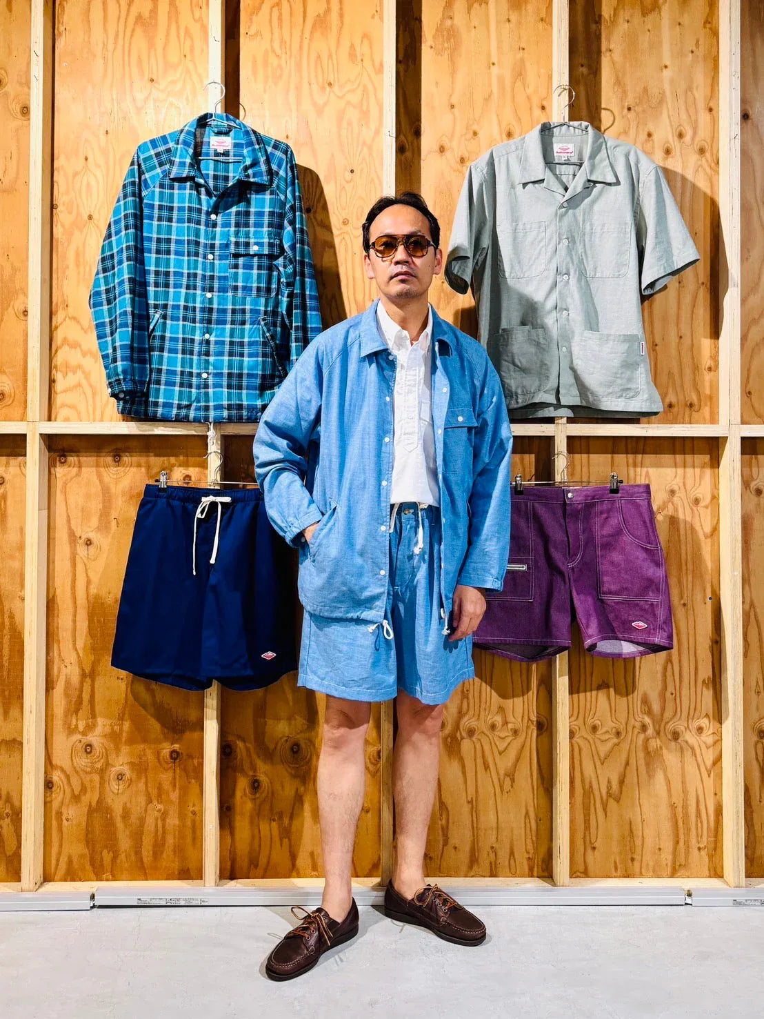 Beach Breaker - Blue Dungaree